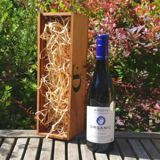 Gift Box - Angove Organic Shiraz +/- Glasses - Image 2
