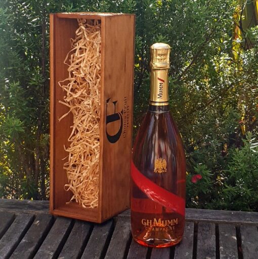 Mumm Cordon Rosé +/- Glasses - Image 2