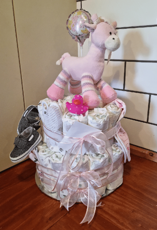 Gift Hamper - Ultimate Nappy Cake - Boy/Girl/Neutral - Image 4