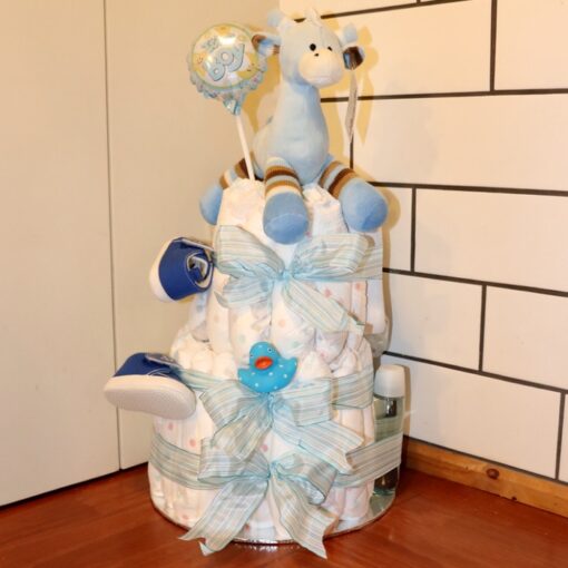 Gift Hamper - Ultimate Nappy Cake - Boy/Girl/Neutral - Image 2